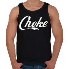 PRINTFASHION Choke - Férfi atléta - Fekete