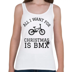 PRINTFASHION CHRISTMAS BMX - Női atléta - Fehér