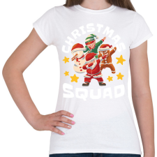 PRINTFASHION Christmas squad - Női póló - Fehér női póló