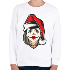 PRINTFASHION Christmas woman - Gyerek pulóver - Fehér