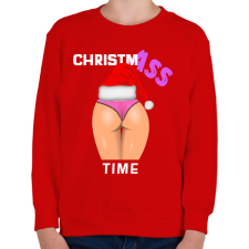 PRINTFASHION ChristmASS 2 - Gyerek pulóver - Piros gyerek pulóver, kardigán