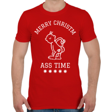 PRINTFASHION ChristmASS 5 - Férfi póló - Piros