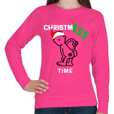 PRINTFASHION ChristmASS - Női pulóver - Fukszia női pulóver, kardigán