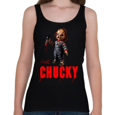 PRINTFASHION CHUCKY - Női atléta - Fekete
