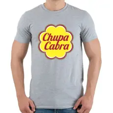 PRINTFASHION Chupacabra - Férfi póló - Sport szürke