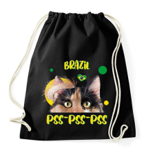 PRINTFASHION Cicc-cicc - Brazil - Sportzsák, Tornazsák - Fekete tornazsák