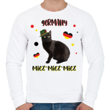 PRINTFASHION Cicc-cicc - Germany - Férfi pulóver - Fehér férfi pulóver, kardigán