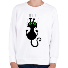 PRINTFASHION Cicmic, aki hazavár - Gyerek pulóver - Fehér