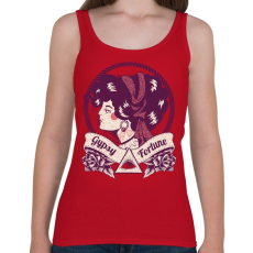 PRINTFASHION Cigány jósnő - Női atléta - Cseresznyepiros