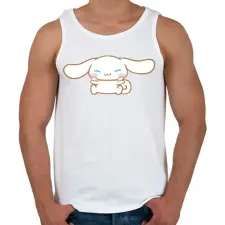 PRINTFASHION Cinnamonroll Sanrio - Férfi atléta - Fehér atléta, trikó