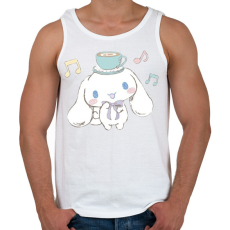 PRINTFASHION Cinnamonroll Sanrio - Férfi atléta - Fehér