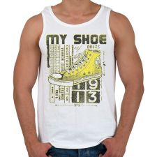 PRINTFASHION cipő - Férfi atléta - Fehér atléta, trikó