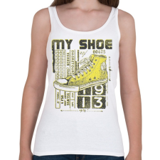 PRINTFASHION cipő - Női atléta - Fehér női trikó