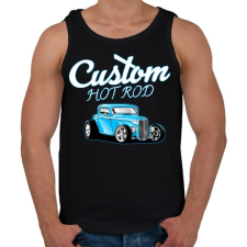 PRINTFASHION Classic car - Férfi atléta - Fekete atléta, trikó