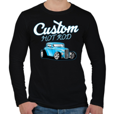 PRINTFASHION Classic car  - Férfi hosszú ujjú póló - Fekete