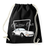PRINTFASHION Classic Car - Sportzsák, Tornazsák - Fekete