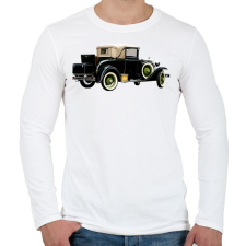 PRINTFASHION Classic - Férfi hosszú ujjú póló - Fehér férfi póló