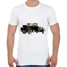 PRINTFASHION Classic - Férfi póló - Fehér férfi póló