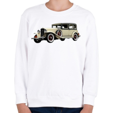 PRINTFASHION Classic - Gyerek pulóver - Fehér