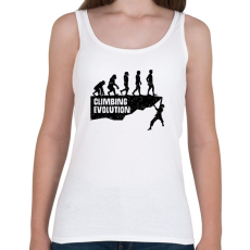 PRINTFASHION Climbing Evolution - Női atléta - Fehér