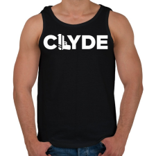 PRINTFASHION Clyde páros póló - Férfi atléta - Fekete atléta, trikó