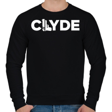 PRINTFASHION Clyde páros póló - Férfi pulóver - Fekete férfi pulóver, kardigán