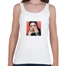 PRINTFASHION CMH - Női atléta - Fehér női trikó