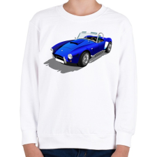 PRINTFASHION Cobra - Gyerek pulóver - Fehér gyerek pulóver, kardigán