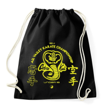 PRINTFASHION Cobra Kai - Sportzsák, Tornazsák - Fekete tornazsák