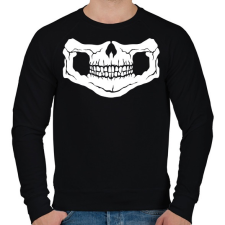 PRINTFASHION COD: Ghosts - Férfi pulóver - Fekete férfi pulóver, kardigán