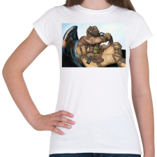 PRINTFASHION CoD König - Női póló - Fehér női póló