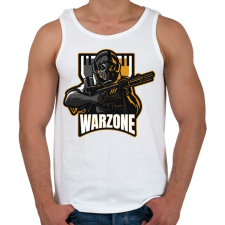 PRINTFASHION COD: Warzone - Férfi atléta - Fehér atléta, trikó