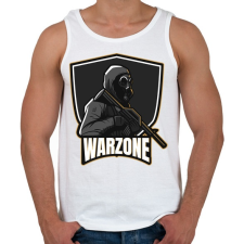 PRINTFASHION COD: Warzone - Férfi atléta - Fehér atléta, trikó