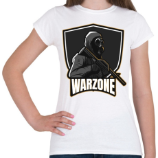 PRINTFASHION COD: Warzone - Női póló - Fehér
