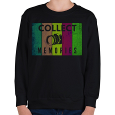 PRINTFASHION COLLECT MEMORIES - Gyerek pulóver - Fekete