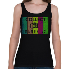 PRINTFASHION COLLECT MEMORIES - Női atléta - Fekete