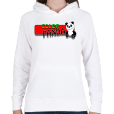 PRINTFASHION Color panda android game - Női kapucnis pulóver - Fehér női pulóver, kardigán