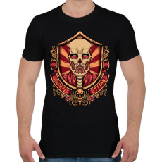 PRINTFASHION Colossal Titan - Férfi póló - Fekete