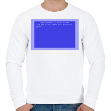 PRINTFASHION Commodore 64 - Férfi pulóver - Fehér női pulóver, kardigán
