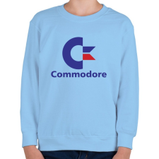 PRINTFASHION Commodore - Gyerek pulóver - Világoskék gyerek pulóver, kardigán