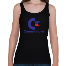 PRINTFASHION Commodore - Női atléta - Fekete