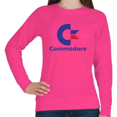 PRINTFASHION Commodore - Női pulóver - Fukszia