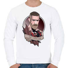 PRINTFASHION Conor McGregor - Férfi pulóver - Fehér