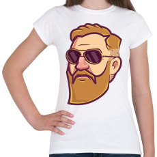 PRINTFASHION Conor McGregor - Női póló - Fehér