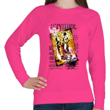 PRINTFASHION CONTROL - Női pulóver - Fukszia női pulóver, kardigán