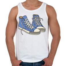 PRINTFASHION Converse Sneakers - Férfi atléta - Fehér