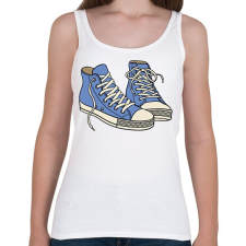 PRINTFASHION Converse Sneakers - Női atléta - Fehér női trikó