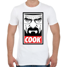 PRINTFASHION Cook - Férfi póló - Fehér
