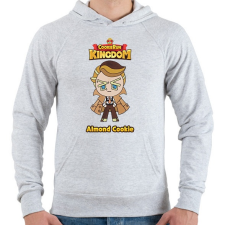 PRINTFASHION Cookie Run Kingdom - Almond Cookie - Férfi kapucnis pulóver - Sport szürke férfi pulóver, kardigán