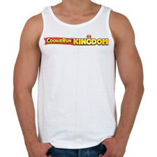 PRINTFASHION Cookie Run Kingdom - Logo - Férfi atléta - Fehér atléta, trikó